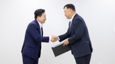 원희룡 장관, 이학재·유병태 공공기관 신임 사장에 임명장 전수