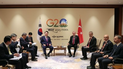 윤석열 대통령, G20 정상회의 계기 튀르키예 대통령과 정상회담 개최