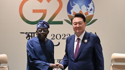 윤석열 대통령, G20 정상회의 계기 나이지리아 대통령과 정상회담 개최 (9. 9)